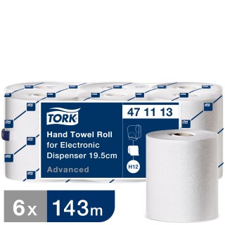 Tork Hand Towel Roll for Electronic Dispenser Advanced H12/H13 19.5cm