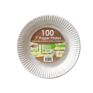 Paper Plate 7 inch (x100)