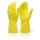 Yellow Household Rubber Gloves Small
