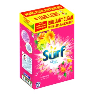 SURF WASHING POWDER - TROPICAL LILY& YLANG 130w