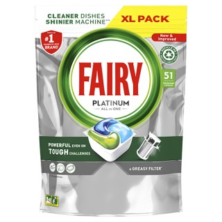 Fairy Platinum Dishwaser Tablets (x51)