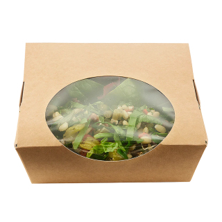 Simply Kraft Salad Box - Standard x250