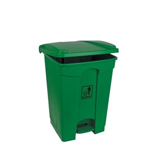 Green Bin Pedal Polypropylene 45L