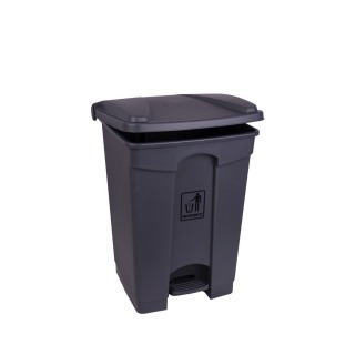 Grey Bin Pedal Polypropylene 45L