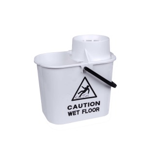 15L Professional Mop Bucket White