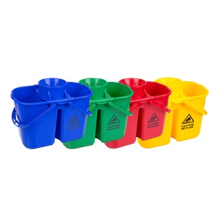Bucket Double & Wringer 14L 