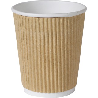 12oz Triple Wall Ripple Cup Kraft (x500)