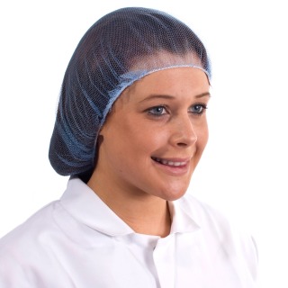 Hairnet Nylon Blue (x100)