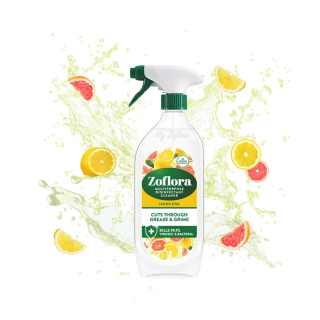 ZOFLORA DISINFECTANT CLEANER - LEMON GREASE GRIME 800ML