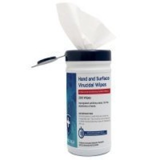 Hand & Surface Virucidal Wipes (200)