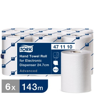 Tork Hand Towel Roll for Electronic Dispenser Advanced H12/H13, 24.7 cm