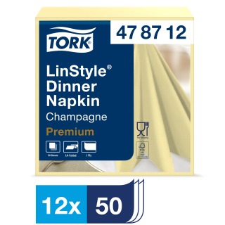Tork LinStyle® Champagne Dinner Napkin