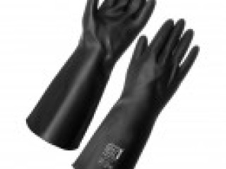 INDUSTRIAL LATEX AND NITRILE GLOVES 