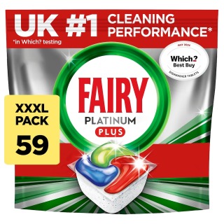 Fairy Platinum plus Dishwasher Tablets (x59)