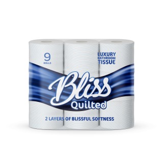 Bliss Double Quilted Toilet Roll (5X9)