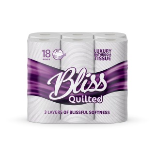 Bliss Triple Quilted Toilet Roll (2X18)