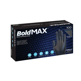 Nitrile BoldMAX™ Black Large (box 50)