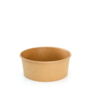 Round Kraft Bowl (500ml)(300)