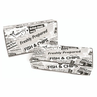 Printed Fish and Chip Box