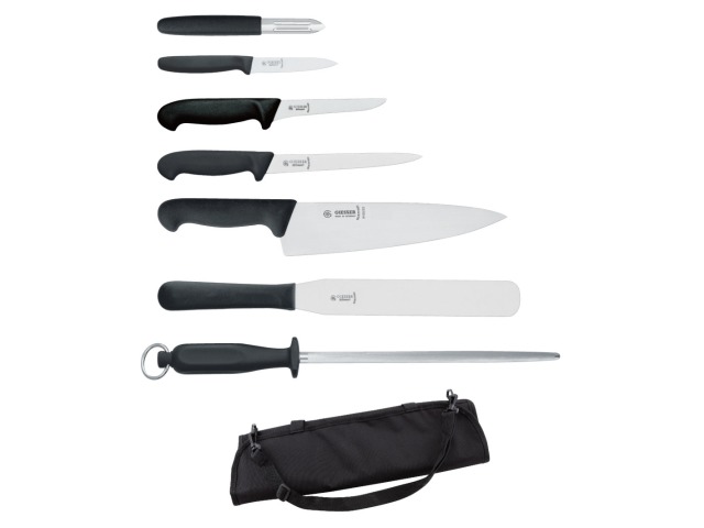 Giesser 7Pc Knife Set + Knife Case | KITCHEN KNIFE SETS | Gellings Isle ...