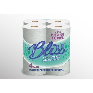 BLISS Kitchen Towel 50 Sheets 6x4