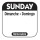 DATEit Labels Black Sunday