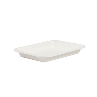  Bagasse Medium Chip Tray