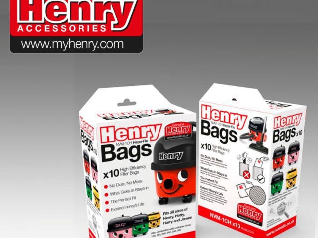 Henry/Hetty Hepa-Flo Vacuum Bags HOMECARE RANGE Gellings Isle