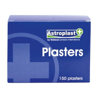 Astroplast Blue Detectable Ass Plasters (Box 150)